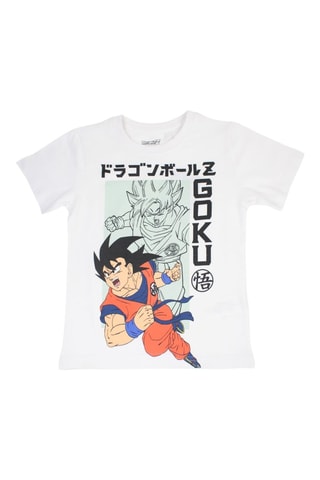 T-shirt e shorts Goku Dragon Ball Z - Bianco e nero