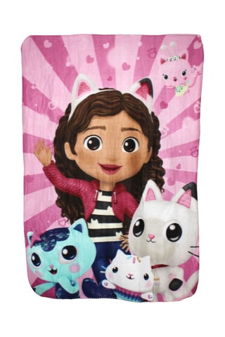 Plaid in pile Gabby - Rosa