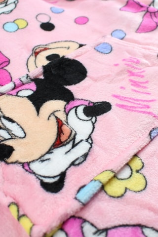 Poncho Minni Disney - Rosa