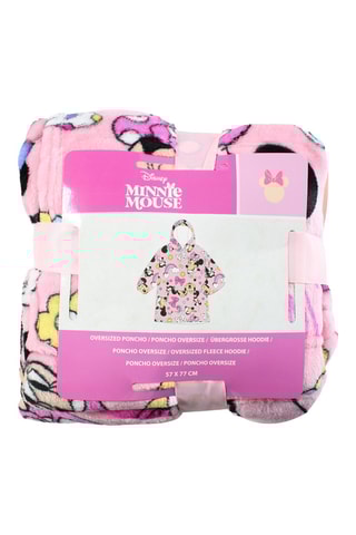 Poncho Minni Disney - Rosa