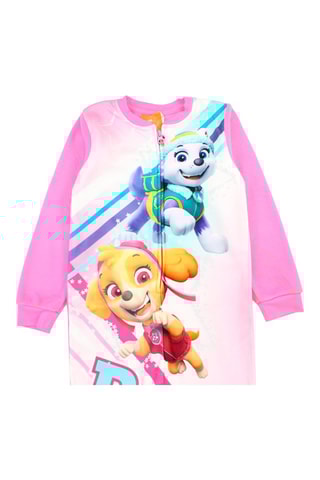 Tuta in pile Paw Patrol  - Rosa