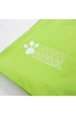 T-shirt e shorts Chase, Rubble e Marshall Paw Patrol  - Bianco e verde