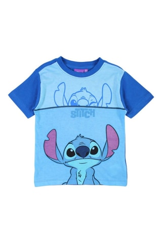 T-shirt en Short Stitch Lilo en Stitch Disney - Marineblauw - Marineblauw