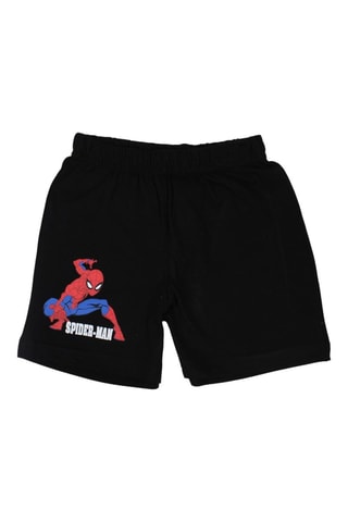 T-shirt en Short Spider-Man Avengers Marvel - Zwart - Wit, zwart, rood en blauw