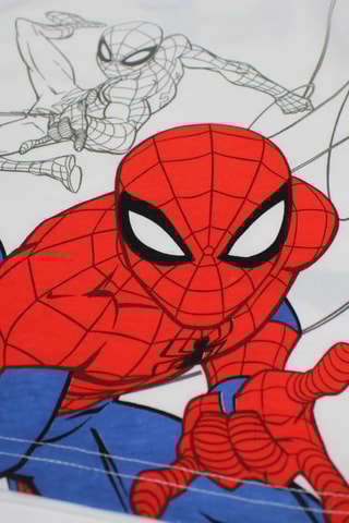 T-shirt en Short Spider-Man Avengers Marvel - Zwart - Wit, zwart, rood en blauw