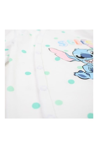 Tutina Stitch Lilo e Stitch Disney  - Bianco, blu e verde