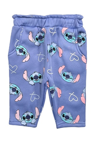 Felpa e pantaloni in pile Stitch Lilo et Stitch Disney  - Bianco, blu e rosa