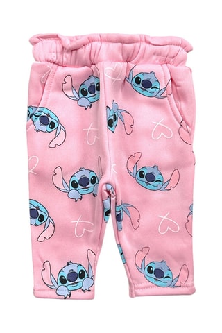 Felpa e pantaloni in pile Stitch Lilo et Stitch Disney  - Rosa