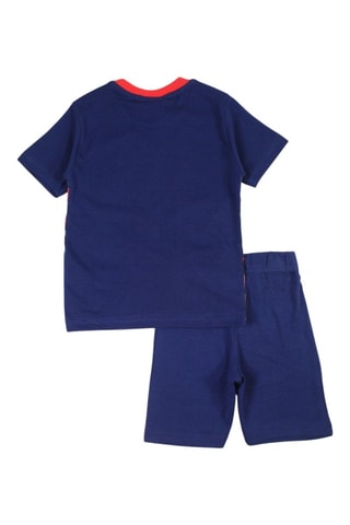 T-shirt en short Avengers Marvel - Marineblauw - Wit, rood en blauw