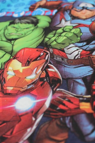 T-shirt en short Avengers Marvel - Marineblauw - Wit, rood en blauw