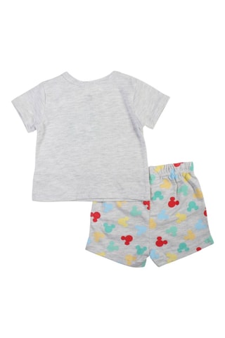 T-shirt e shorts Topolino Disney  - Nero, rosso, giallo e grigio