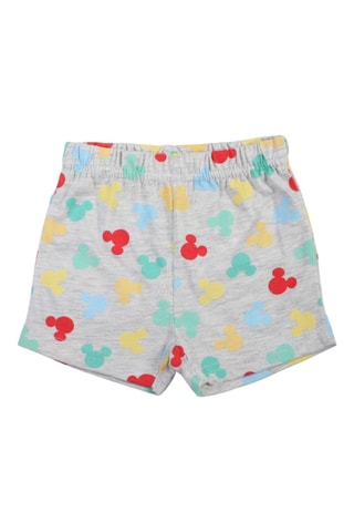 T-shirt e shorts Topolino Disney  - Nero, rosso, giallo e grigio