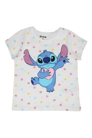 T-shirt e shorts Stitch Lilo e Stitch Disney  - Rosa