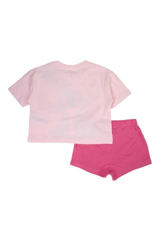 T-shirt e shorts Stitch Lilo e Stitch Disney  - Rosa