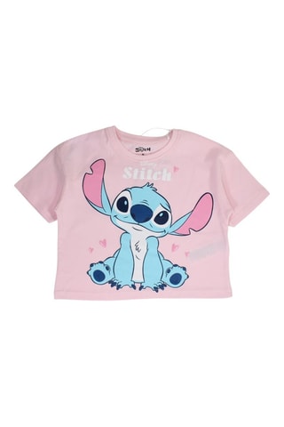 T-shirt e shorts Stitch Lilo e Stitch Disney  - Rosa