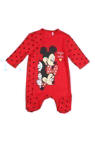 Tutina Minni Disney  - Nero, beige e rosso