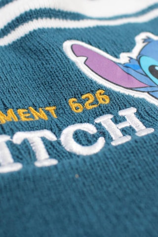 Berretto con pompon e guanti Stitch Lilo & Stitch Disney  - Blu