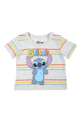 T-shirt e shorts Stitch Lilo e Stitch Disney  - Grigio