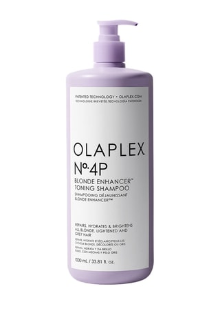 Shampoo viola potenziatore di biondo nº4P Olaplex - Per capelli biondi, decolorati, grigi e bianchi - 1000 ml