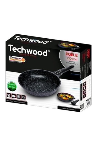 Padella con manico amovibile - 20 cm - Ghisa di alluminio