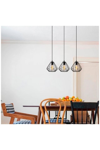 Suspension Diamond - Noir