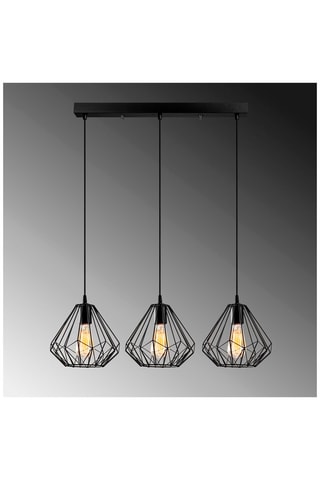 Suspension Diamond - Noir