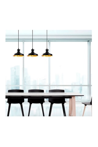 Suspension Berceste - Noir - 3 x 100 W