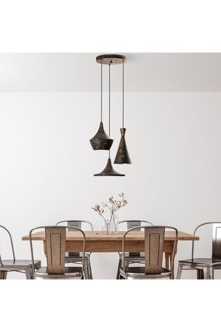 Suspension Tom - Marron foncé