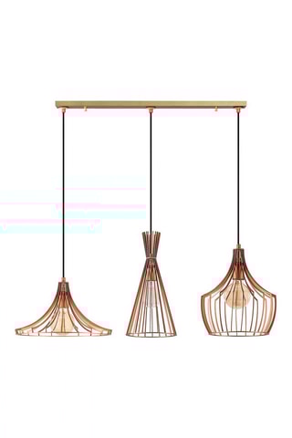 Suspension Mezopotamya - Doré rose