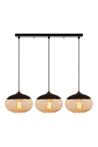 Suspension Camini - Noir et miel