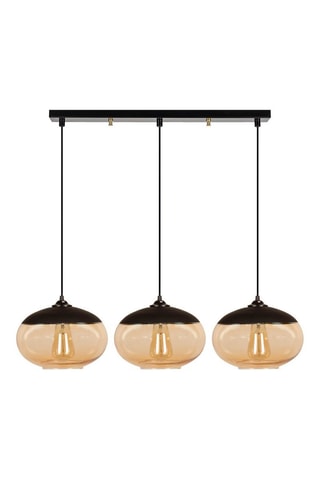 Suspension Camini - Noir et miel