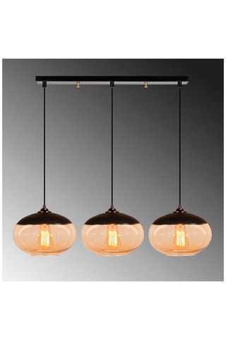 Suspension Camini - Noir et miel