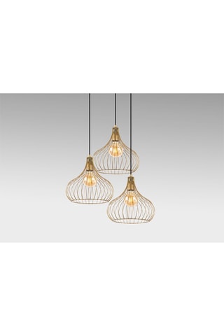 Suspension Teldamla - Doré brillant - 3 x 40 W