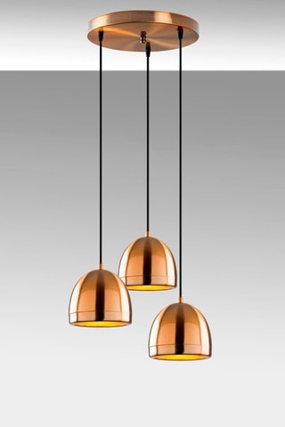 Suspension - Doré - 3 x 40 W 