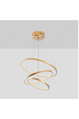 Suspension LED - Doré - 28 W