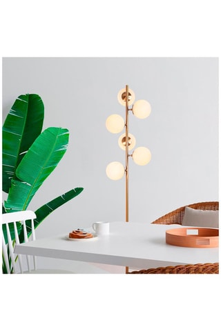 Lámpara de pie Fazli - Dorado