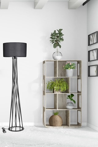 Lampadaire Picasso - Noir - 60 W