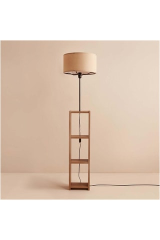 Lámpara de pie - Beige - 60 W