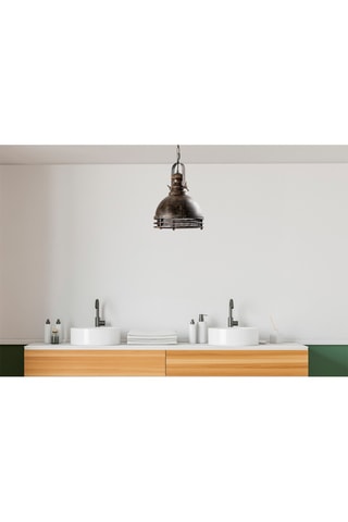 Suspension Saglam - Marron foncé