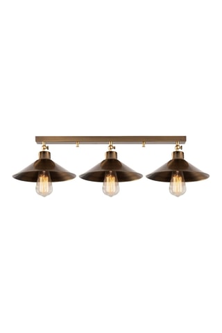 Plafonnier Berceste - Doré - 3 x 100 W