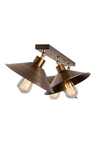 Plafonnier Berceste - Doré - 3 x 100 W