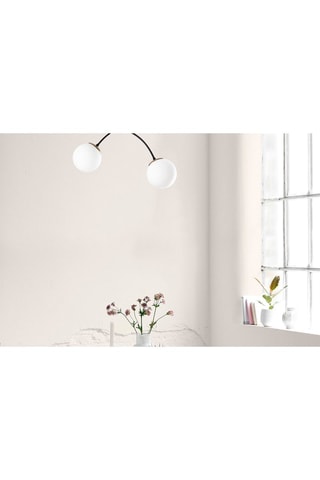 Plafonnier Kromozom - Noir et blanc - 2 x 60 W