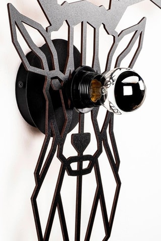 Applique murale - Noir - 100 W