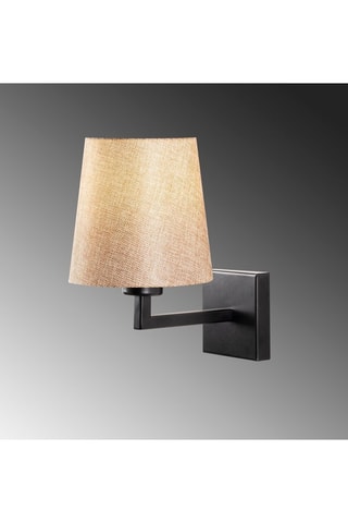 Applique murale - Noir et crème - 40 W