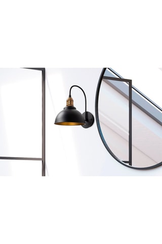 Applique murale Varzan - Noir - 15 W