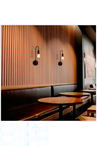 Applique murale Baston - Noir