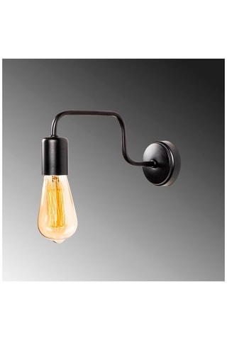 Applique murale Denge - Noir - 100 W