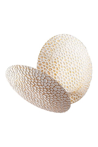 Applique murale LED Yosma - Blanc et doré - 5 W