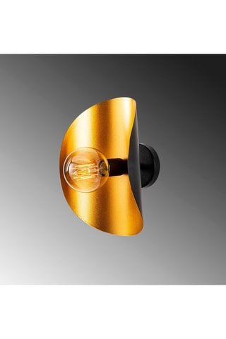 Applique murale - Doré - 100 W