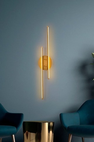 Applique murale LED Umut - Doré - 16 W